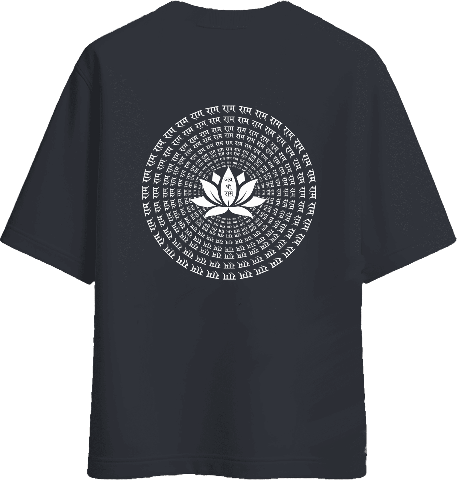 Jai Hanuman Oversized Teri Cotton Women's T-shirt - Image 5