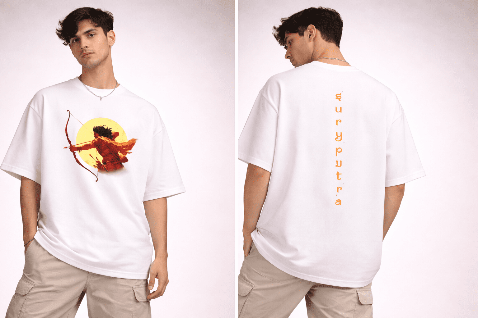 Suryaputra oversized Cotton Tshirt - Image 2