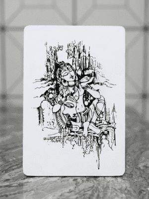 Lord Shiva Laser Engraved Portrait