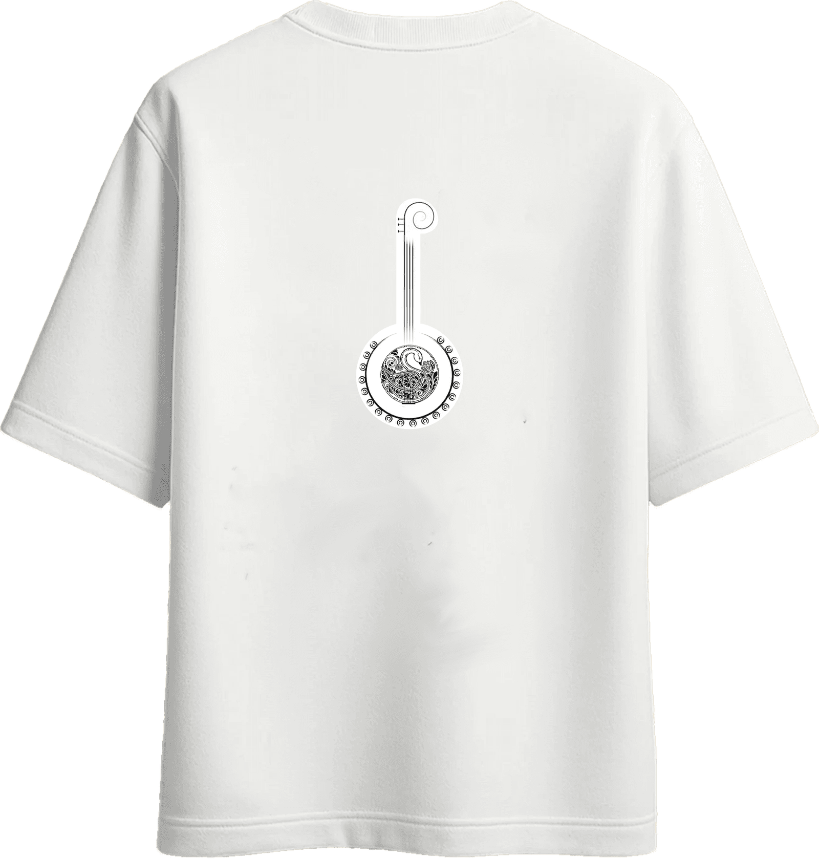 Maa Saraswathi Oversized T-shirt - Image 3