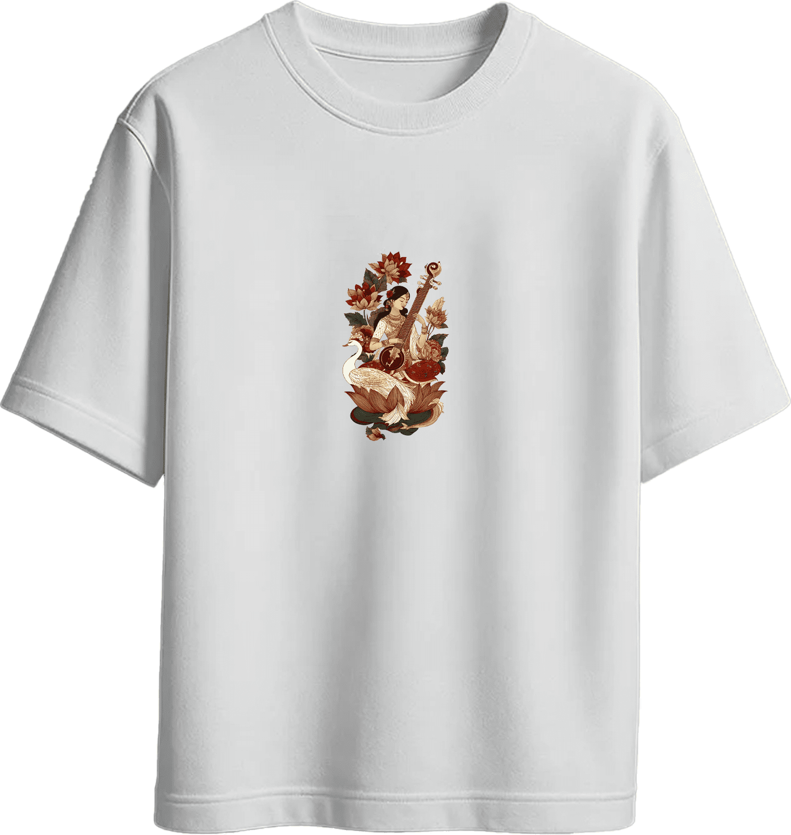 Maa Saraswathi Oversized T-shirt