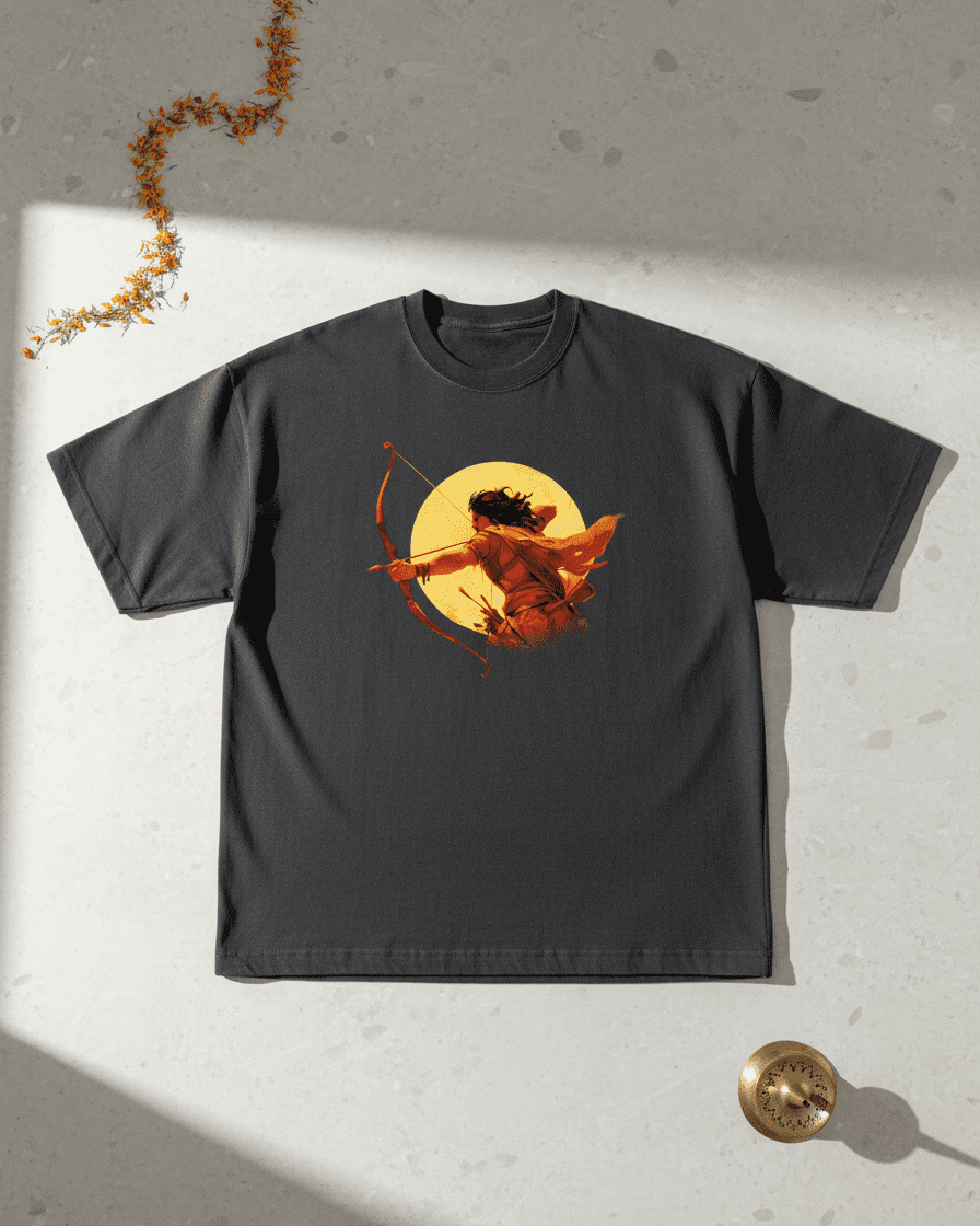 Suryaputra oversized Cotton Tshirt